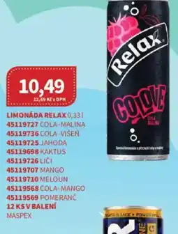 Kubík potraviny Limonáda relax nabídka