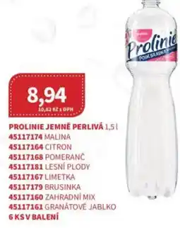 Kubík potraviny Prolinie jemně perlivá nabídka