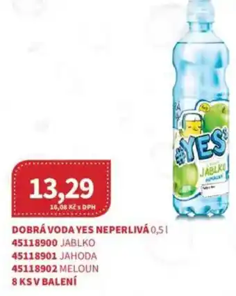 Kubík potraviny Dobrá voda yes neperlivá nabídka