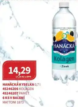 Kubík potraviny Hanácká kyselka nabídka
