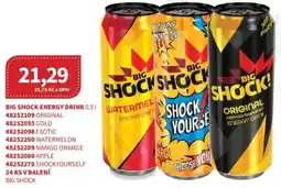 Kubík potraviny Big shock energy drink nabídka