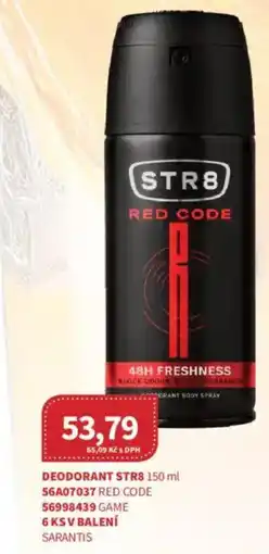 Kubík potraviny Deodorant str8 nabídka