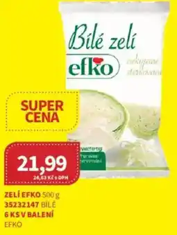 Kubík potraviny Zelí efko nabídka