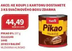 Kubík potraviny Tatra Pikao 8% nabídka