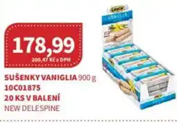 Kubík potraviny Sušenky vaniglia nabídka