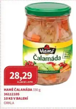 Kubík potraviny Hamé čalamáda nabídka