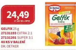 Kubík potraviny Dr Oetker Gelfix nabídka