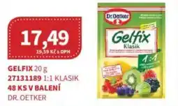 Kubík potraviny Dr Oetker Gelfix nabídka