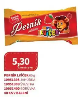 Kubík potraviny Perník lvíček nabídka