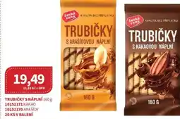 Kubík potraviny Trubičky s náplní nabídka