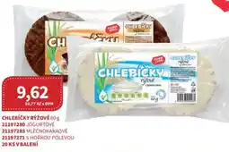 Kubík potraviny Chlebíčky rýžové nabídka