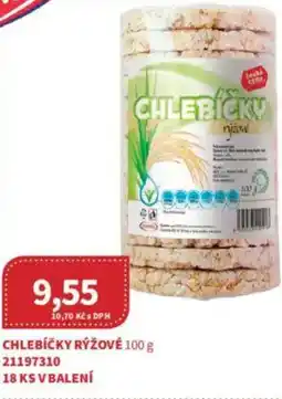 Kubík potraviny Chlebíčky rýžové nabídka