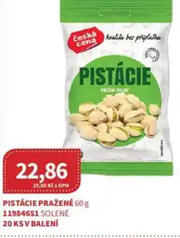 Kubík potraviny Pistácie pražené nabídka