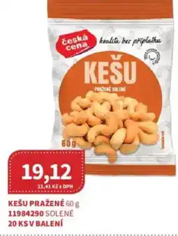 Kubík potraviny Kešu pražené nabídka