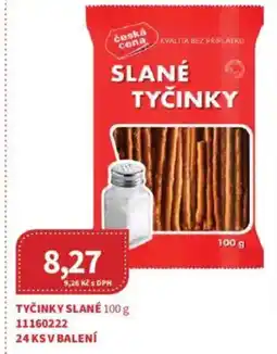 Kubík potraviny Tyčinky slané nabídka
