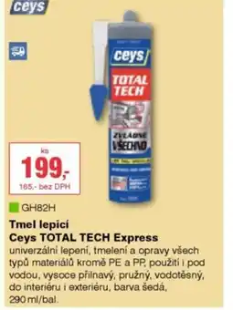 DEK Tmel lepicí Ceys TOTAL TECH Express nabídka