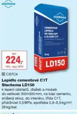 DEK Lepidlo cementové C1T Stachema LD150 nabídka