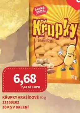 Kubík potraviny Krupky arašídové nabídka