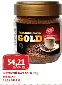 Kubík potraviny Instantní káva gold nabídka