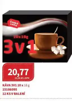 Kubík potraviny Káva 3v1 nabídka