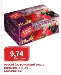 Kubík potraviny Ovocný čaj porcovaný nabídka