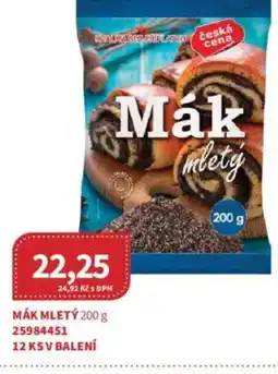 Kubík potraviny Mák mletý nabídka