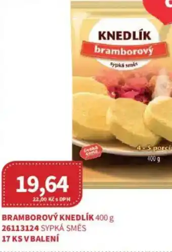 Kubík potraviny Bramborový knedlík nabídka