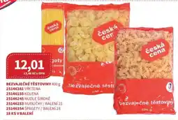 Kubík potraviny Bezvaječné těstoviny nabídka