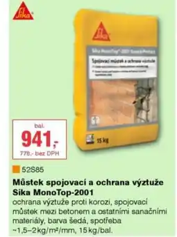 DEK Můstek spojovací a ochrana výztuže Sika MonoTop-2001 nabídka