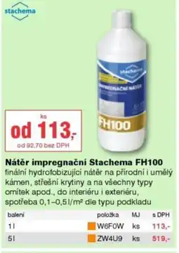 DEK Nátěr impregnační Stachema FH100 nabídka