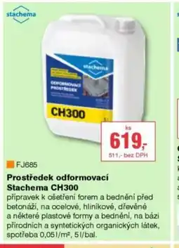 DEK Prostředek odformovací Stachema CH300 nabídka