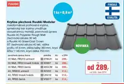 DEK Krytina plechová Ruukki Modular nabídka