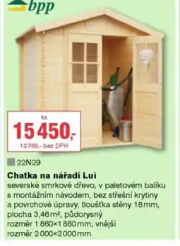 DEK Chatka na nářadí Lui nabídka