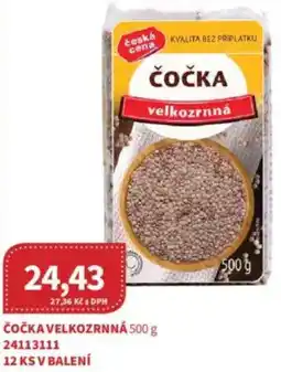 Kubík potraviny Čočka velkozrnná nabídka