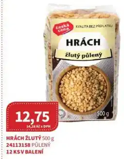 Kubík potraviny Hrách žlutý nabídka
