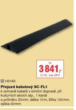 DEK Přejezd kabelový SC-FL1 nabídka