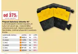 DEK Přejezd kabelový úhlovka 45° nabídka