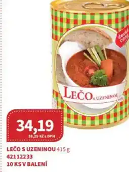 Kubík potraviny Lečo s uzeninou nabídka