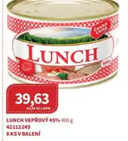 Kubík potraviny Lunch vepřový 45% nabídka