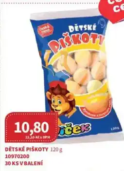 Kubík potraviny Dětské piškoty nabídka