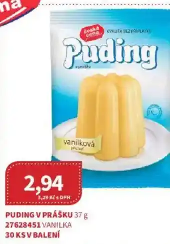 Kubík potraviny Puding v prášku nabídka