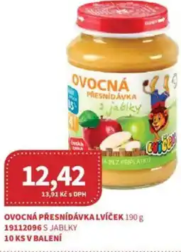 Kubík potraviny Ovocná přesnídávka lvíček nabídka