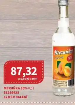 Kubík potraviny Meruňka 30% nabídka