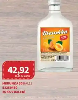 Kubík potraviny Meruňka 30% nabídka