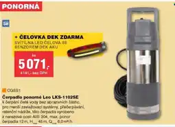 DEK Čerpadlo ponorné Leo LKS-1102SE nabídka
