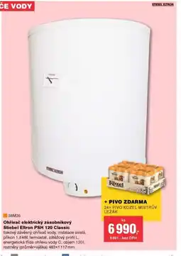 DEK Ohřívač elektrický zásobníkový Stiebel Eltron PSH 120 Classic nabídka