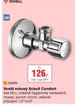 DEK Ventil rohový Schell Comfort nabídka