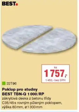 DEK Poklop pro studny BEST TBN-Q 1000/RP nabídka