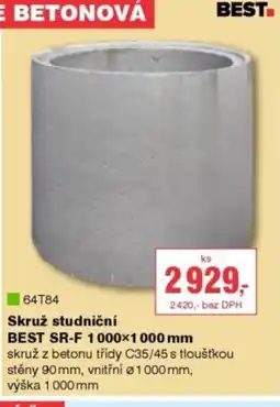DEK Skruž studniční BEST SR-F nabídka