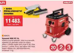 DEK Vysavač Hilti VC 5L nabídka